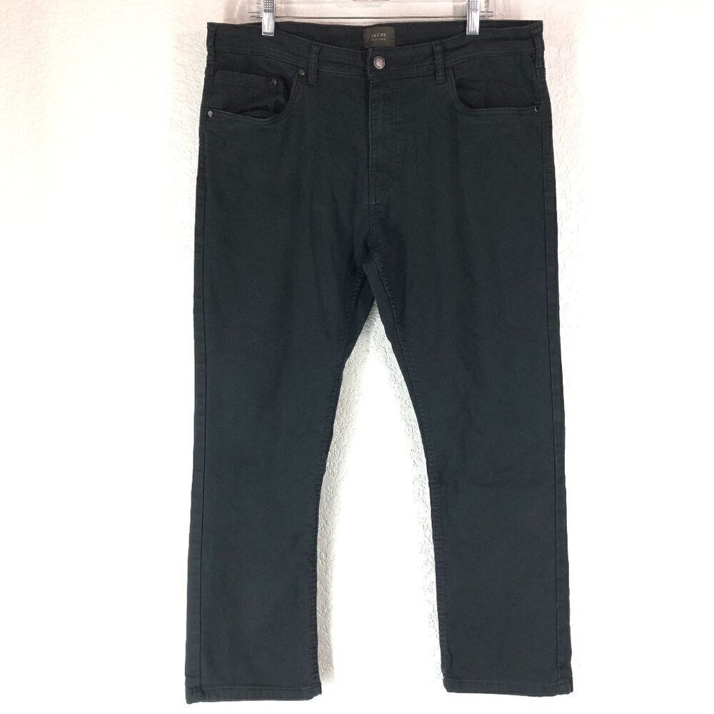 Jachs New York Black Jeans Size 38 X 29